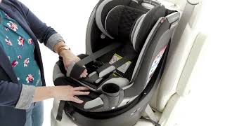 Revolve360 Slim 2 in 1 Rotational Convertible Car Seat How To Quick Clean Cover [upl. by Tome]