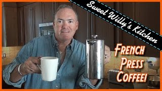 Howto Use French Press Coffee Maker  Ecooe Stainless Steel 34 oz Press Pot Review [upl. by Harimas721]