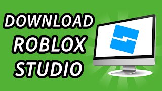 How to download Roblox Studio on PCLaptop FULL GUIDE [upl. by Bridge]