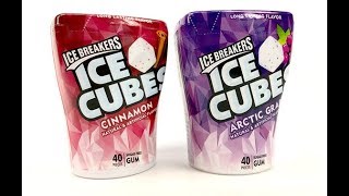 IceBreakers Ice Cubes Gum Unwrapping [upl. by Yauq]