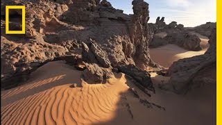 Unseen Sahara Libya From the Sky  National Geographic [upl. by Conyers934]