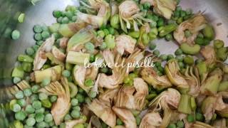 Pasta fave e carciofi frittella palermitana [upl. by Eitteb990]