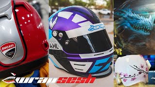 Noggin Wraps  2021 Custom Helmet Wraps [upl. by Princess]