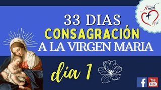 Consagración a la Virgen María 33 días  Día 1  San Luis María Grignon de Montfort  Mision Ruah [upl. by Wj]