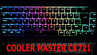 Cooler Master CK721 ARGB Effekte [upl. by Pember]