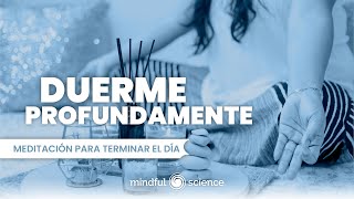 🎧Mindfulness Técnica de RELAJACIÓN para DORMIR profundamente Mindful Science [upl. by Loziram799]