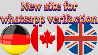 The temp number for whatsapp verifaction 2021  Best site for verifaction  Muhammad usman [upl. by Aindrea]