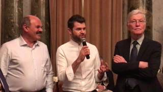 Enrico Bartolini e Oscar Farinetti presentano il ristorante gourmet di Fico Eataly World di Bologna [upl. by Woodhouse471]