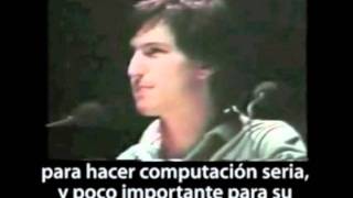 Steve Jobs present quotMacintoshquot 1984 apple history [upl. by Kessler123]