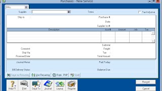 MYOB Purchases [upl. by Mahsih]