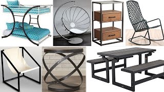 Modern Metal Furniture amp Decor Ideas [upl. by Draw318]