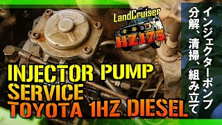 Toyota 1HZ LandCruiser HZJ75 Diesel Injector Pump Service  Expert Tips for Optimal Performance [upl. by Trubow]