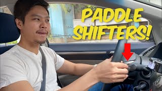 Honda Civic FD PADDLE SHIFTERS Explained [upl. by Dlaner]