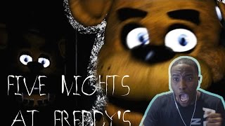 Five Nights At Freddys Night 1  EXTREMELY CREEPY HORROR GAME [upl. by Stock826]