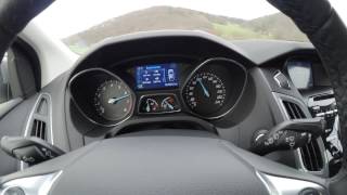 Ford Focus 10 litre EcoBoost 125 hp acceleration 0100 kmh [upl. by Mitchell]