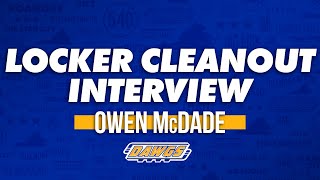 Owen McDade – Locker Cleanout Interview 20232024 [upl. by Bergman]