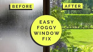 Foggy Window Fix Tutorial [upl. by Riebling]