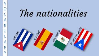 How to say nationalities of 21 Spanish Speaking Countries [upl. by Ridgley]