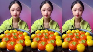 asmr eating breakfast taste durian mukbang show [upl. by Helaine]