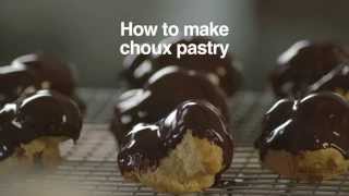 Choux Pastry Recipe For Making Profiteroles  Good Housekeeping UK [upl. by Ahsien487]