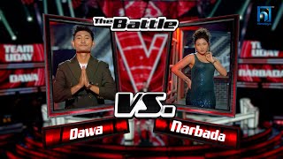 Dawa Vs Narbada quotTimle Soche Bhanda Dheraiquot  The Voice of Nepal Season 6 2025 [upl. by Bartholomeus]