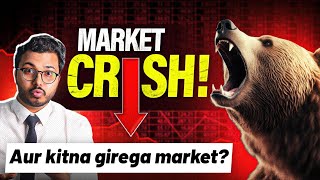 Stock Market Crash  More fall in Nifty Whats the next support level  Vibhor Varshney [upl. by Tempa693]