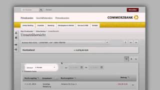 Commerzbank Online Banking Guided Tour [upl. by Oicam]