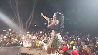 LYDIA JAZMINE PERFORMING LIVE MU KAPEESA CONCERT 2022 [upl. by Naes]