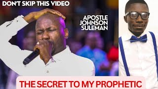 This is How I Began to Prophesy by Apostle Johnson Suleman [upl. by Brigg]