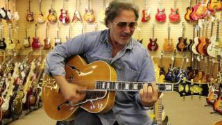 The hilarious Frank Stallone playing 2 Stromberg Master 400 Guitars [upl. by Darda]