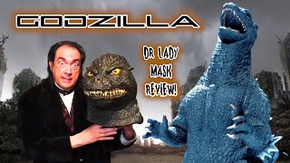 Creepy Cheapies Official GODZILLA Latex Mask [upl. by Jermain]