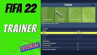 FIFA 22 How to Use Trainer [upl. by Olvan599]