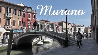 VENICE Murano island glass making amp sightseeing [upl. by Arelus]