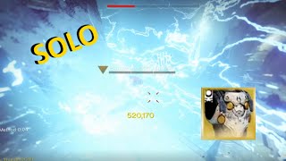 What is the highest possible Thundercrash damage SOLO  Destiny 2 Season of the Chosen [upl. by Flatto122]