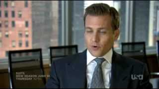 Suits Season 2 Gabriel Macht Interview [upl. by Nosmirc]