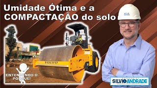 Umidade ótima e a compactação do solo [upl. by Serafine403]