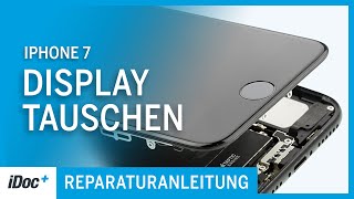 iPhone 7 – Display wechseln Reparaturanleitung [upl. by Heurlin848]