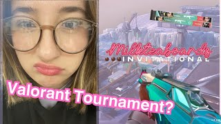 girls first VALORANT TOURNAMENT  MTBInvitational [upl. by Selena214]