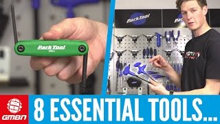 8 Essential Tools You Need To Fix Your Mountain Bike  MTB Maintenance [upl. by Arhna]