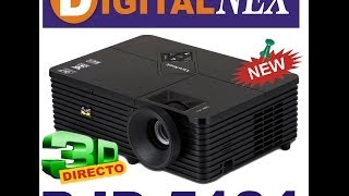 Viewsonic Pjd5134 3000 Lumhdmi 1080p 3d Directo10000hsDIGITALNEX [upl. by Hastie]