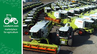 250 Gebrauchtmaschinen im First Claas Used Center  landwirtcom [upl. by Lyram244]