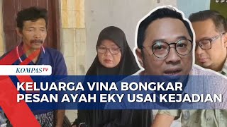 Keluarga Vina Ungkap Info dari Iptu Rudiana Sebut Ada Bukti Dugaan Rencana Pembunuhan [upl. by Airdnua]