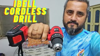 iBell Cordless Drill machine [upl. by Olrak]