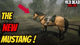 The New Mustang  Amazing Horse  Red Dead Online RDR2 [upl. by Flori708]