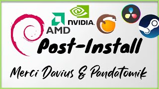 Un programme de post install debian en graphique  by Davius [upl. by Notniw]