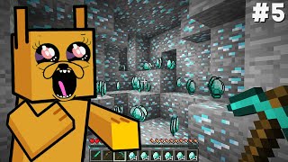 ¡La TÉCNICA SECRETA para ENCONTRAR DIAMANTES en Minecraft HARDCORE 😍💀 Permadeath 5 [upl. by Navis]