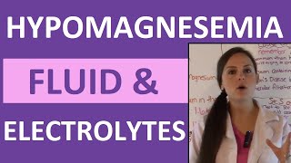 Hypomagnesemia Fluid amp Electrolytes Nursing Students Made so Easy NCLEX Review [upl. by Ecnal820]