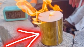 How to Make an Emergency Heater with Household Items [upl. by Nance448]