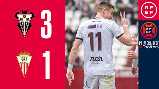 RESUMEN  Albacete Balompié 31 Algeciras CF  PrimeraRFEF  Jornada 17  Grupo 2 [upl. by Hiroshi]