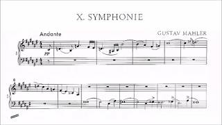 Gustav Mahler  Adagio from Symphony 10 with score [upl. by Nosak]